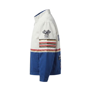 Custom Unisex Racing Team <b>Jacket</b> Full Zip Motorsport <b>Bomber</b> Embroidered Logo Windproof Anti-Uv <b>Summer</b> % Cotton Streetwear - Product Image 4