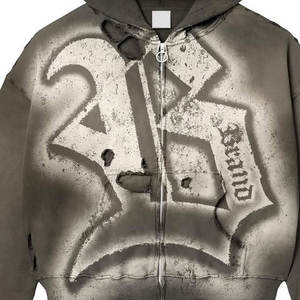 Factory Proper Design Good Quality Trendy Outfit Men <b>Hoodie</b> Mid Weight 350 GSM Basic Cotton Blended <b>Hoodie</b> For Men - Product Image 6