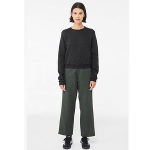 Bella + Canvas 7511, jersey clásico para mujer, jersey de cuello redondo, sudadera informal con estampado de letras de longitud media, sudadera suelta - Product Image 5