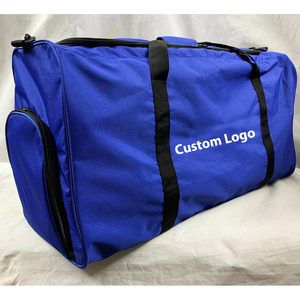 Custom lacrosse Bag Wholesale Durable Corduroy Polyester Lining Zipper Closure Portable Outdoor Sports Travel Bag Logo <b>Printing</b> - Product Image 2