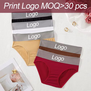 Ensemble soutien-gorge et culotte sexy pour femme, personnalisable avec logo, taille confortable, en coton très extensible, ensemble de sport 2 pièces - Product Image 4