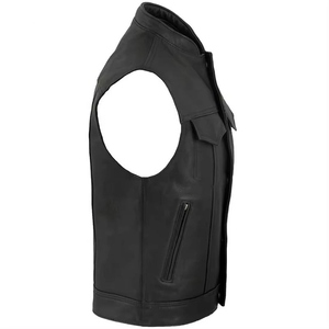 2026 Latest <b>Men's</b> <b>Leather</b> <b>Vest</b> Plus Size Reversible Waterproof Windproof Breathable Eco-Friendly Quick Dry Winter Casual Outdoor - Product Image 3