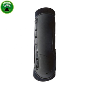 Black Neoprene Protective Horse <b>Boots</b> Jumping - Product Image 6