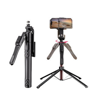 Trípode Extensible para Selfies <span class=keywords><strong>C11</strong></span> de 1.85m con Control Remoto Inalámbrico, Soporte Largo para Piso, Estabilizador para Transmisión en Vivo - Product Image 1