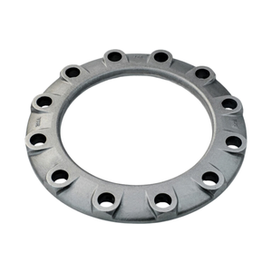 หน้าแปลนสแตนเลสขัดเงาแบบเกลียว หน้าแปลนโลหะกลึง CNC พร้อมรูรูปตัวบีทีขนาด 12 x 18 มม. สำหรับระบบท่อ - Product Image 1