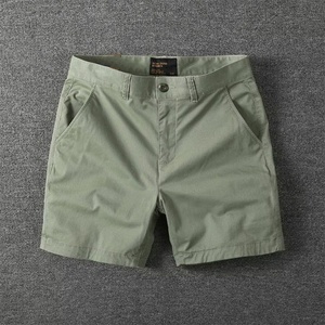 New Arrival High Quality 100% Cotton Slim Fit Stretch Quick Dry Eco-Friendly Anti-UV Breathable Drawstring Closure Shorts Men - Product Image 3