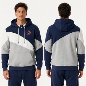 Sweat à capuche d'hiver personnalisé pour homme, vêtement tendance en polaire douce, coupe classique, coutures durables, confortable et écologique - Product Image 6