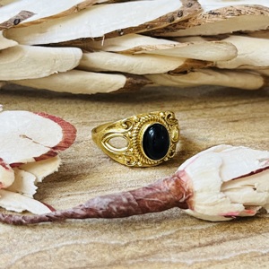 Top Style Demanding Product <b>Ring</b> Vintage 18K <b>Gold</b> Plated Brass <b>Cocktail</b> <b>Ring</b> Filigree Design Unisex Statement Wholesale <b>Ring</b> - Product Image 3