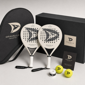 Raqueta de Pádel de Fibra de Carbono 12K con Logotipo Personalizado, Raqueta de Pádel Profesional con Forma de Diamante y Núcleo de EVA para Jugadores Avanzados - Product Image 5