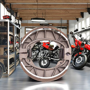 Venta al por mayor: Nuevas pastillas de freno traseras de aluminio de 110 mm para patinete eléctrico/ciclomotor GY6 125 GN125, freno de tambor para motocicleta Vasus - Product Image 1