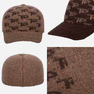 Casquette de baseball en laine brodée personnalisée Automne-Hiver 2025 – Tendance, style affirmé, tricotée, avec logo jacquard pour l'extérieur - Product Image 2