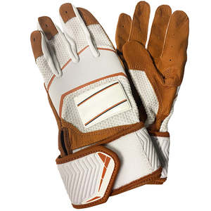 Adults Long Cuff Breathable Personalized Men's Batting <b>Gloves</b> Best Quality Custom Men's Baseball Batting <b>Gloves</b> Leather <b>Gloves</b> - Product Image 1