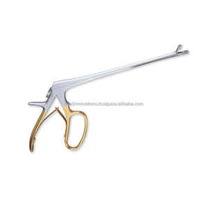 Fórceps de biopsia de acero inoxidable alemán de 20cm de alta calidad 3x7mm mordedura cocodrilo acción punzón fórceps fuente de alimentación Manual - Product Image 2