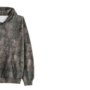 Sweat-shirt à capuche court camouflage grande taille pour femme, respirant, décontracté, à manches longues - Product Image 6