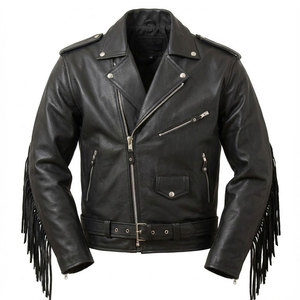 <b>Men</b> <b>Leather</b> <b>Jacket</b> Premium Genuine Quality Stylish Biker Fashion Winter Outfit Durable Comfortable Design <b>Leather</b> <b>Jacket</b> - Product Image 1