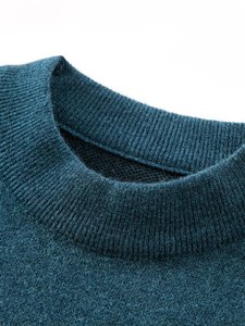 Nouveau pull en tricot pour homme pour l'hiver, polyester/coton, motif rayé, logo sur le devant, manches longues, épaisseur standard - Product Image 4