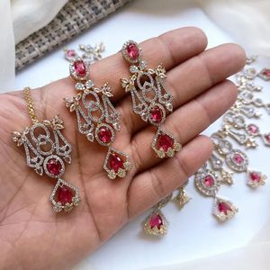 Joyería al por mayor para mujer con MOQ bajo, conjuntos de collar y aretes de moda indios y pakistaníes para novias, disponibles para la venta. - Product Image 3