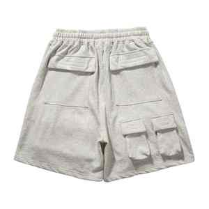 Custom Mens Cotton Spandex <b>Cargo</b> <b>Shorts</b> Six Pocket Relaxed Fit Casual Utility Streetwear Bottoms - Product Image 6