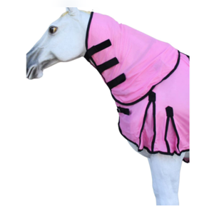 U Shape Horse Rug Solid Color Polyester Fabric No Filling Double Front Chest Closures Medium Tail Flap Outdoor Training Use - Product Image 2
