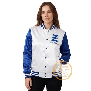 เสื้อแจ็คเก็ต Zeta Phi Beta แบบสั่งทำพิเศษ เสื้อผ้าสำหรับชมรมนักศึกษา คุณภาพสูง ระบายอากาศได้ดี ผ้าซาติน ปักตัวอักษรตราสัญลักษณ์ด้วยผ้าไหม - Product Image 1