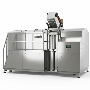 2024 Máquina de eliminación de basura de residuos de alimentos de alta capacidad Exbio ecológica de calidad duradera más vendida de 3000Kg - Product Image 3