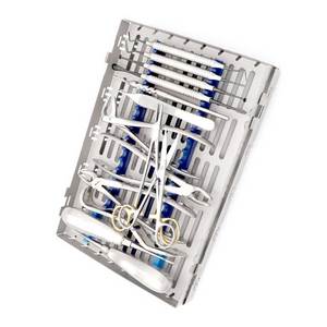 Kit de extracción atraumática de 14 piezas con cassettes, instrumentos quirúrgicos dentales para extracción de dientes, uso hospitalario - Product Image 3