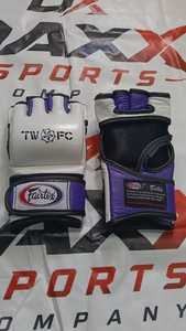 Guantes de MMA Unisex Fairtex Hechos a Medida, Cuero PU de Alta Calidad, Antideslizantes, Ligeros, Transpirables, con Impresión Serigráfica y Cierre de Gancho y Bucle - Product Image 5