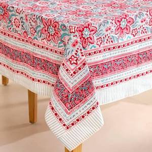 Manteles Elegantes Personalizados Bordados 100% Algodón para Eventos Especiales, Recepciones de Boda y Fiestas - Product Image 5