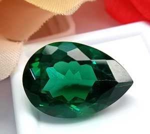 Pierre précieuse brute de tsavorite grenat vert naturel, qualité supérieure, cristal brut pour bijoux - Product Image 6