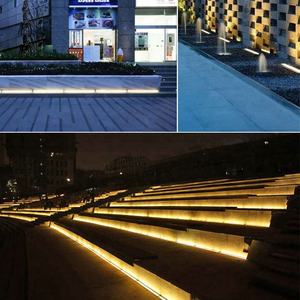 ไฟ LED คุณภาพสูง IP67 DMX512 RGB RGBW 3000K-6000K สำหรับโรงแรม คลับเฮาส์ ไฟฝังพื้นใต้ดิน 120W ไฟ LED แบบเส้นฝังพื้น - Product Image 3