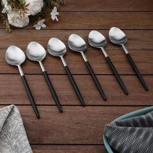 Ensembles de couverts élégants avec manches blancs et têtes dorées, parfaits pour la maison, les restaurants, les hôtels et les cadeaux, en provenance d'Inde. - Product Image 2