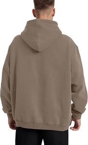 Sudadera con Capucha Premium de Algodón Grueso con Efecto Deslavado, Estilo Urbano, Unisex - Product Image 3