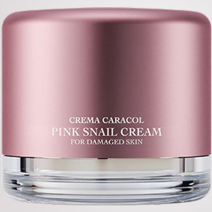 Crème pour le visage à l'escargot coréenne K-Beauty Halfclub Jamingyeong Crema Caracol Pink Snail Cream 50ml Fabriquée en Corée - Product Image 3