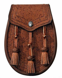 Sporran Medieval Hecho a Medida con Bolsa de 8'' y Borlas - Cinturón de Cadena para Kilt Escocés Unisex para Adultos con Detección de Agujas Servicio OEM - Product Image 4