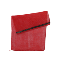 Sac en filet Leno, rouge, 48*78, 38g, sac en filet pour oignons