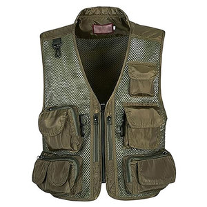 Chaleco de Caza para Invierno, Transpirable y Ligero, con Bolsillos Prácticos para Observación de la Vida Silvestre y Camping - Product Image 1