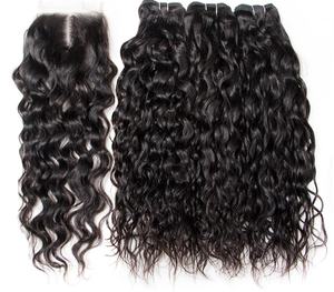 Extensiones de cabello humano virgen vietnamita Water Wave a granel para trenzas, precio de fábrica al por mayor, envío a todo el mundo para mujeres - Product Image 1