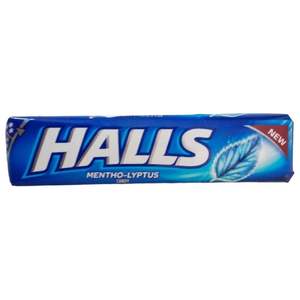 Gouttes pour la toux Halls Mentho-Lyptus-Saveur classique de menthol, 27.9g - Product Image 1