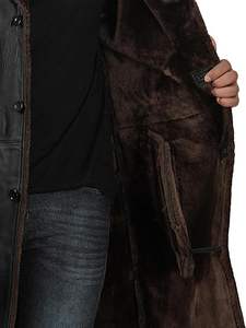 TRENDY 2026 UNISEX Abrigo Largo de Invierno Transpirable, Casual, de Piel de Cordero, 100% Poliéster, 300g - Product Image 5