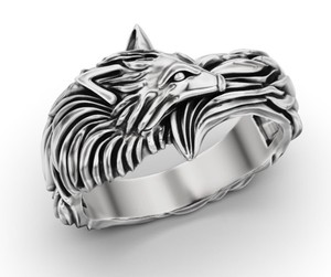 925 Sterling <b>Silver</b> Black Oxidized <b>Cross</b> Punk Cocktail <b>Ring</b> for Party - Product Image 2