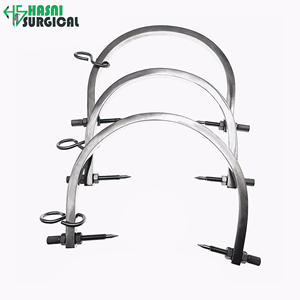 Pinzas de tracción para cráneo Gardner Wells de 26 cm de la mejor calidad con marco en forma de U y diámetro ajustable para pines craneales - Product Image 4