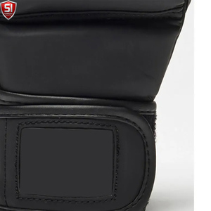 Gants de sparring MMA de haute qualité, sur mesure, en cuir PU, antidérapants, avec sangle de poignet réglable, fermeture auto-agrippante, pour adultes - Product Image 6