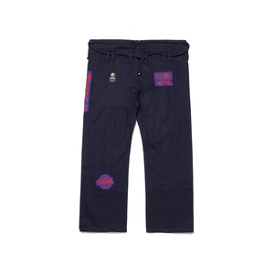 El Más Vendido para Americana Competitor 21.2 (Azul Marino) Kimono de Jiu Jitsu 450 GSM de Algodón con Tejido Perlado Ligero y Transpirable Unisex - Product Image 3