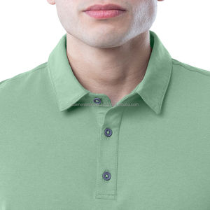 Chemises polo pour hommes à manches courtes, fabrication professionnelle, nouvelle arrivée, faible MOQ, nouveau design, haute qualité - Product Image 5