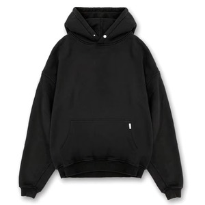 เสื้อฮู้ดดี้ผู้ชายสไตล์สตรีทแวร์ ทรงหลวม ไหล่ตก ผ้าคอตตอนหนานุ่ม ใส่สบาย ไซส์ใหญ่พิเศษ - Product Image 1
