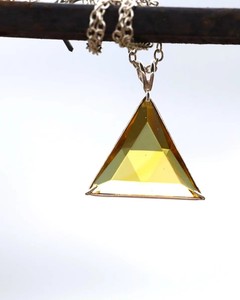 Collar con Colgante de Estrella de David de Cristal Amarillo, Amuleto Hexagrama, Cadena de Oro y Plata, Joyería Espiritual, Regalo para Mujeres y Hombres - Product Image 4