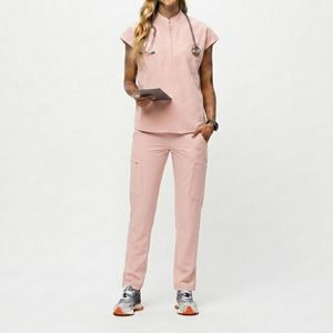 OEM Custom Medical <b>Scrubs</b> <b>Set</b> Breathable Nurse Uniform Comfortable Hospital Workwear High Quality Wholesale <b>Scrubs</b> <b>Set</b> - Product Image 6