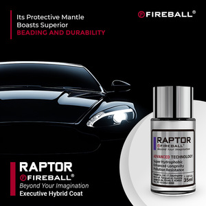 Revestimiento Cerámico de Tecnología Avanzada Fireball Raptor (35 ml), 2 Años de Durabilidad, Superhidrófobo, Acabado de Alto Brillo, Protección UV y Química - Product Image 3