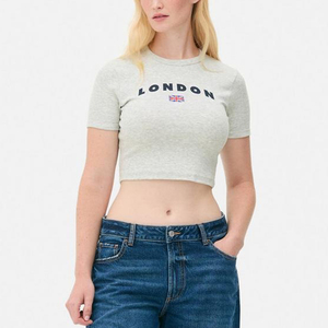 Camisetas Estampadas para Mujer al por Mayor, 100% Algodón, Estilo Casual, Corte Regular, Ligeras, Transpirables, de Alta Demanda - Product Image 1