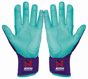 Gants de baseball/softball professionnels à manches longues personnalisés avec logo personnalisé, antidérapants, ajustement standard - Cuir de chèvre - Product Image 2